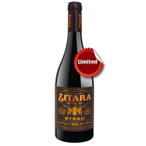 Zitara Syrah  vintage 2014