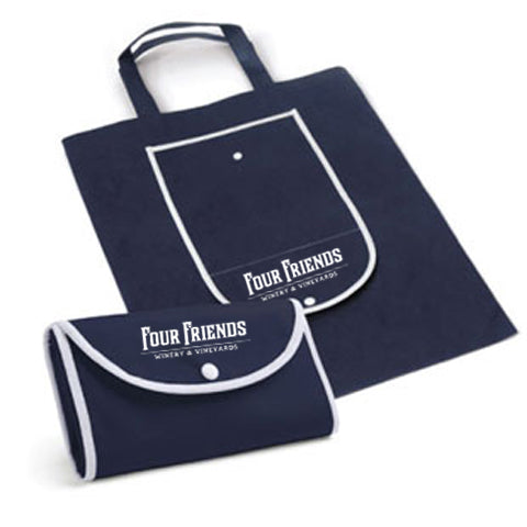 Four Friends foldable shopping bag